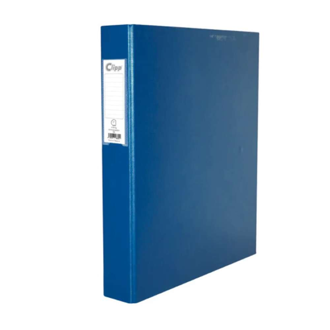 Clipp 2 Ring Binder D type A4 Nvy Blue CP-F44428251N